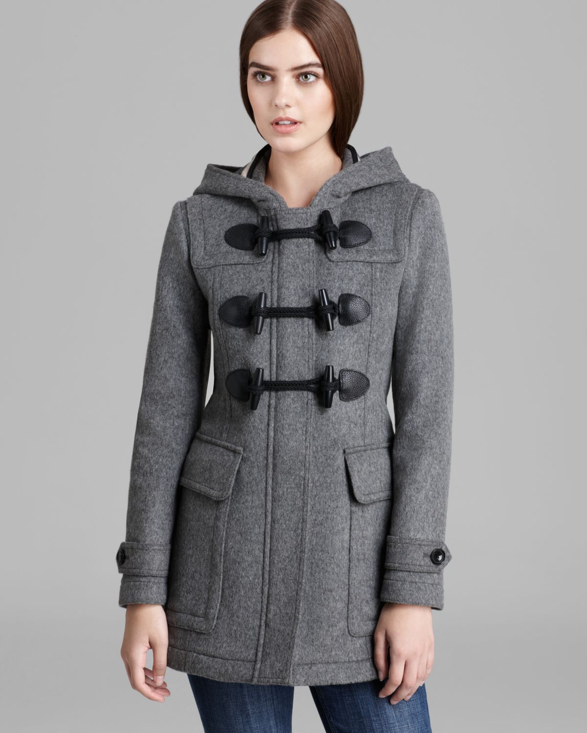 burberry toggle coat