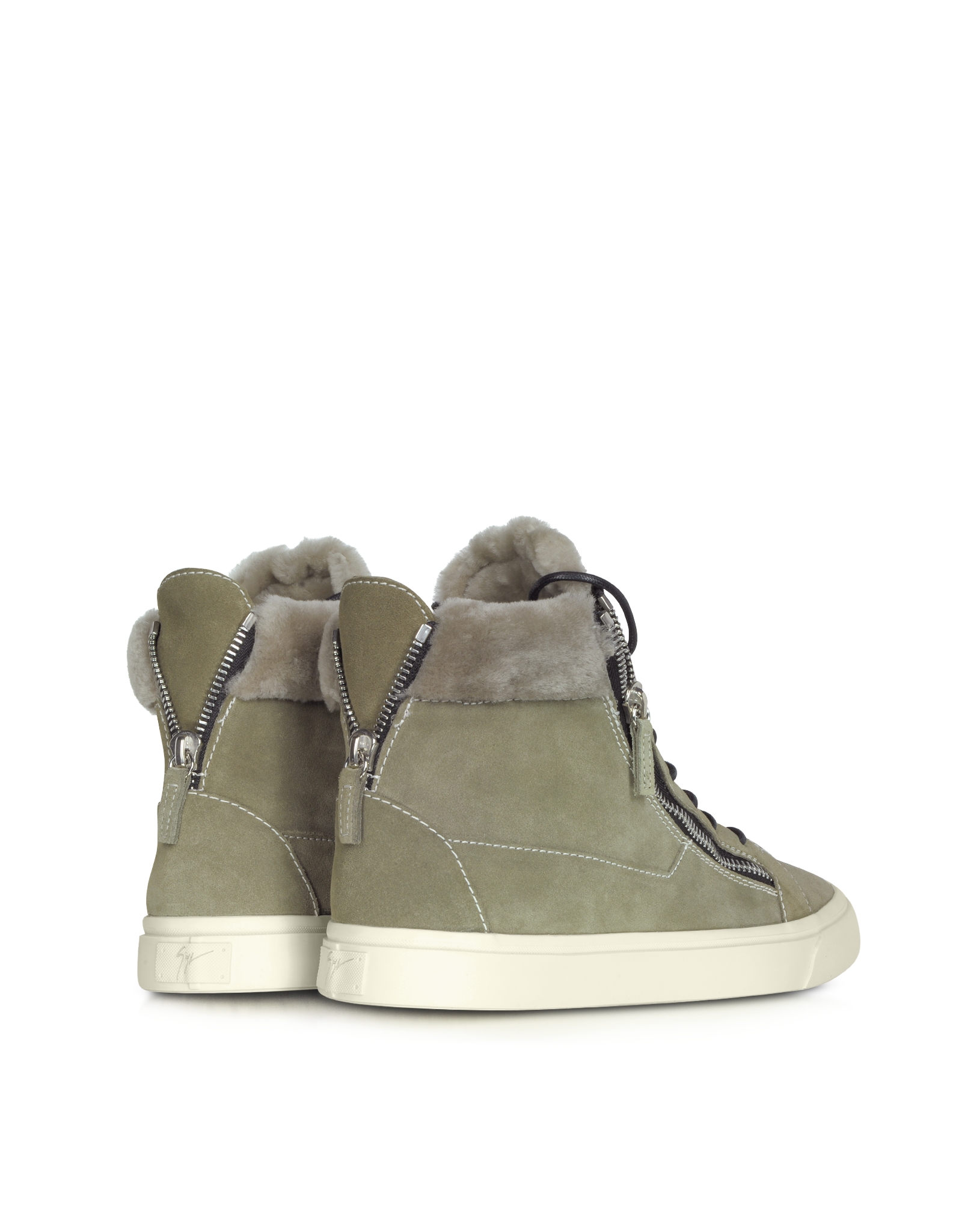 giuseppe zanotti suede sneaker