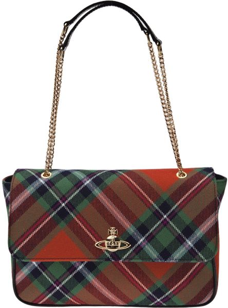Vivienne Westwood Winter Tartan Bag in Multicolor (multicolored) | Lyst