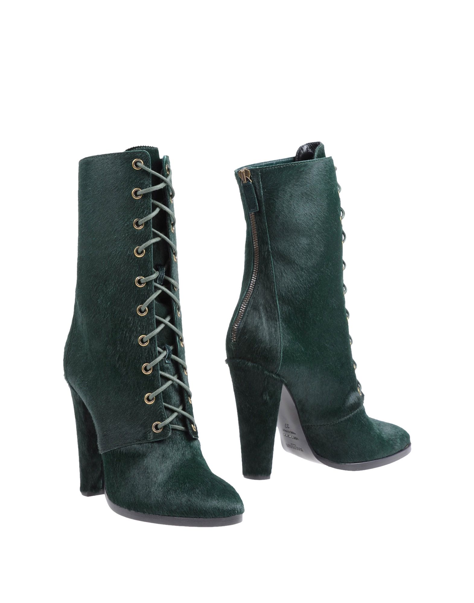 bottle green ankle boots