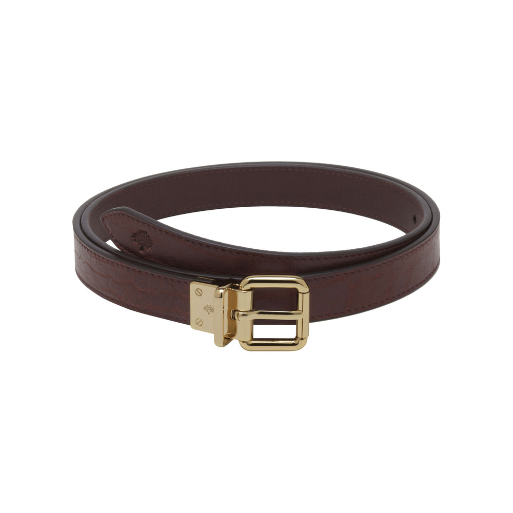 Mulberry Reversible Belt in Brown Lyst