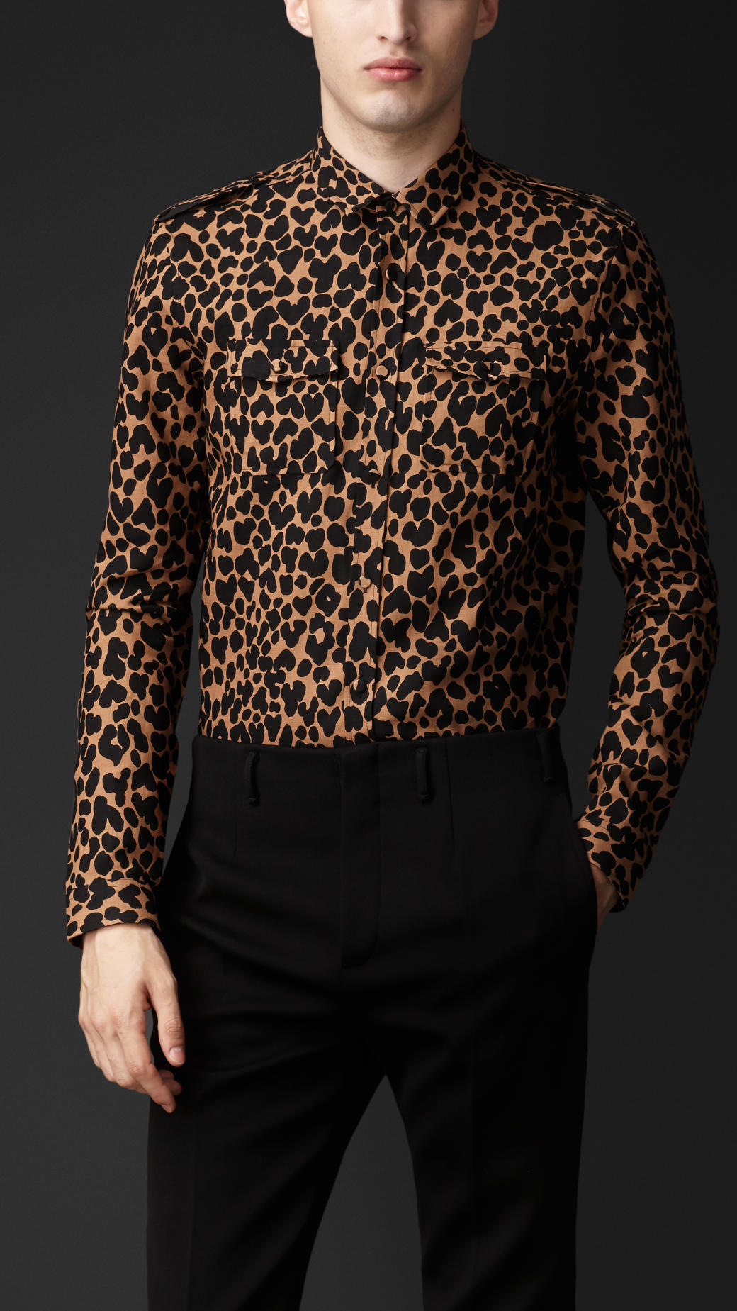 animal print shirts mens india