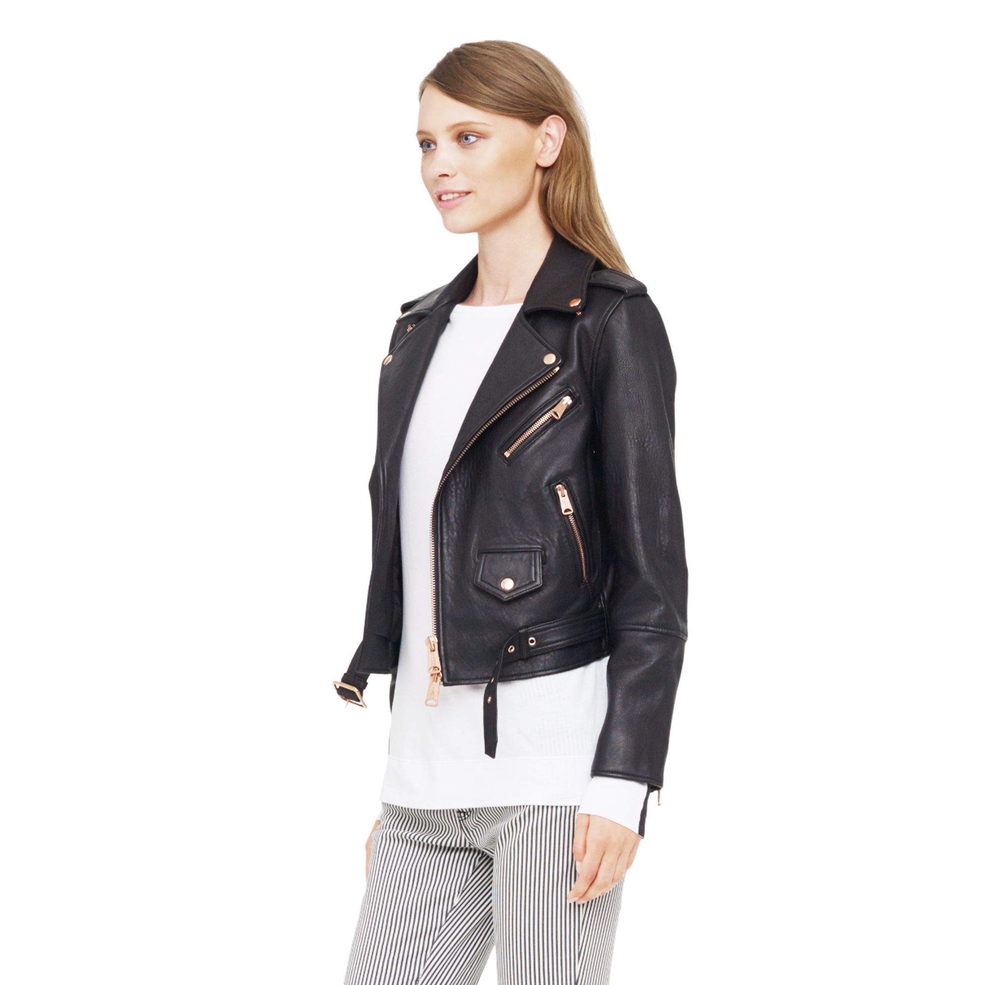 Club monaco Christy Jacket in Black | Lyst