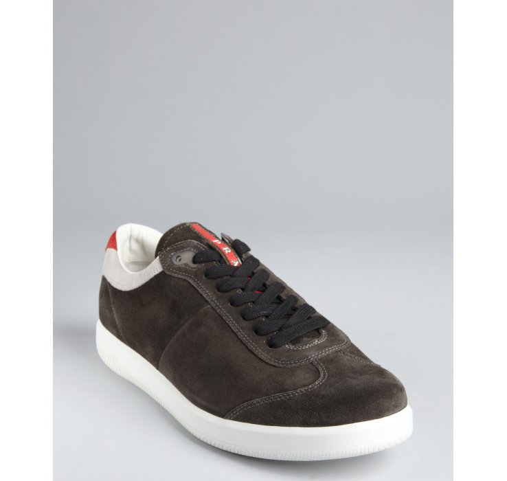 grey prada trainers