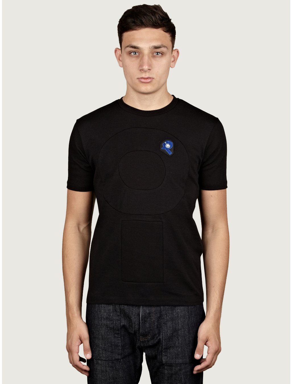 Raf Simons Mens Insert Graphic Tshirt in Black for Men | Lyst