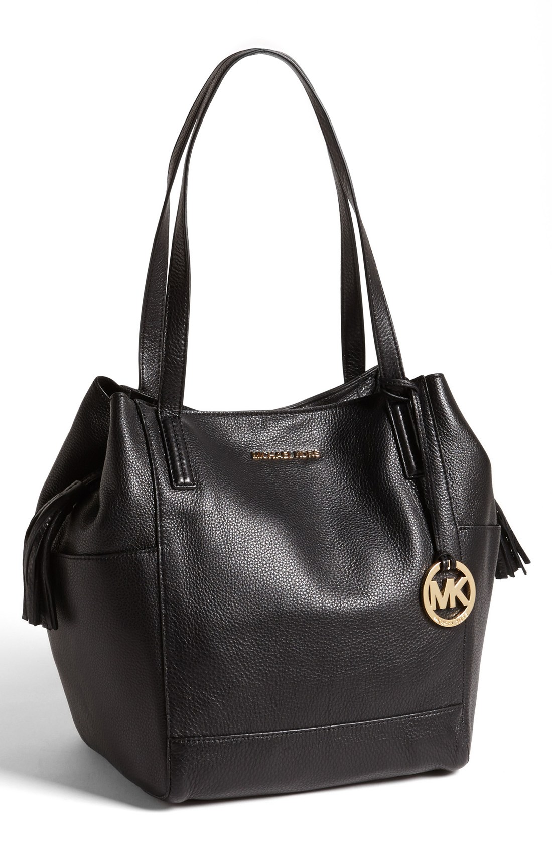 Michael Michael Kors Ashbury Large Grab Bag in Black | Lyst