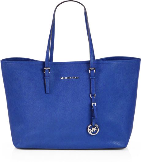 Michael By Michael Kors Medium Travel Tote Bag in Blue (SAPPHIRE) | Lyst