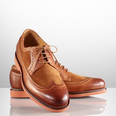 Ralph Lauren Hoover Vachetta Shoe in Brown for Men | Lyst