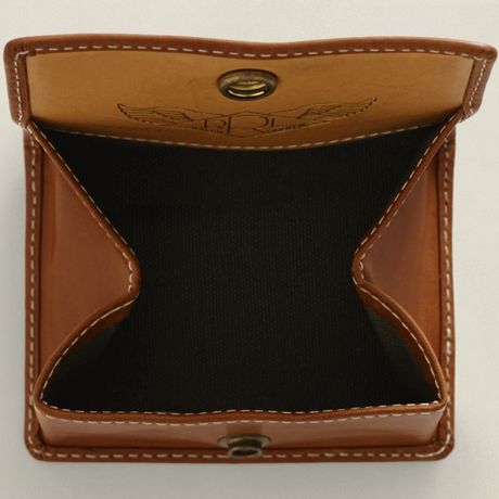 Rrl Leather Coin Pouch in Brown for Men | Lyst