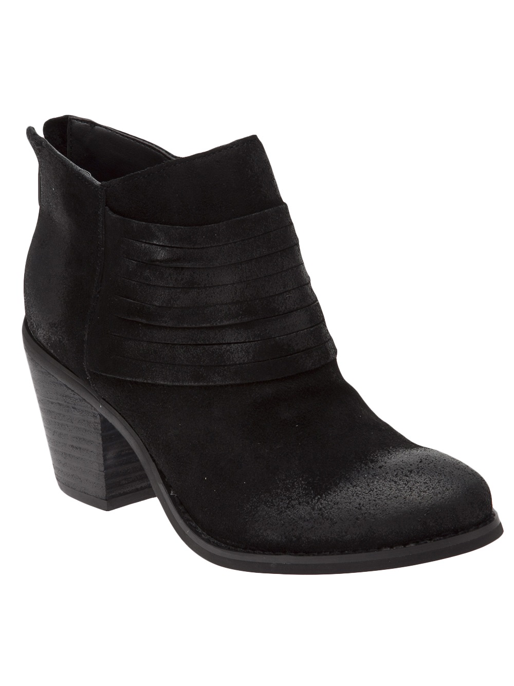 Seychelles Stacked Heel Ankle Boot in Black | Lyst