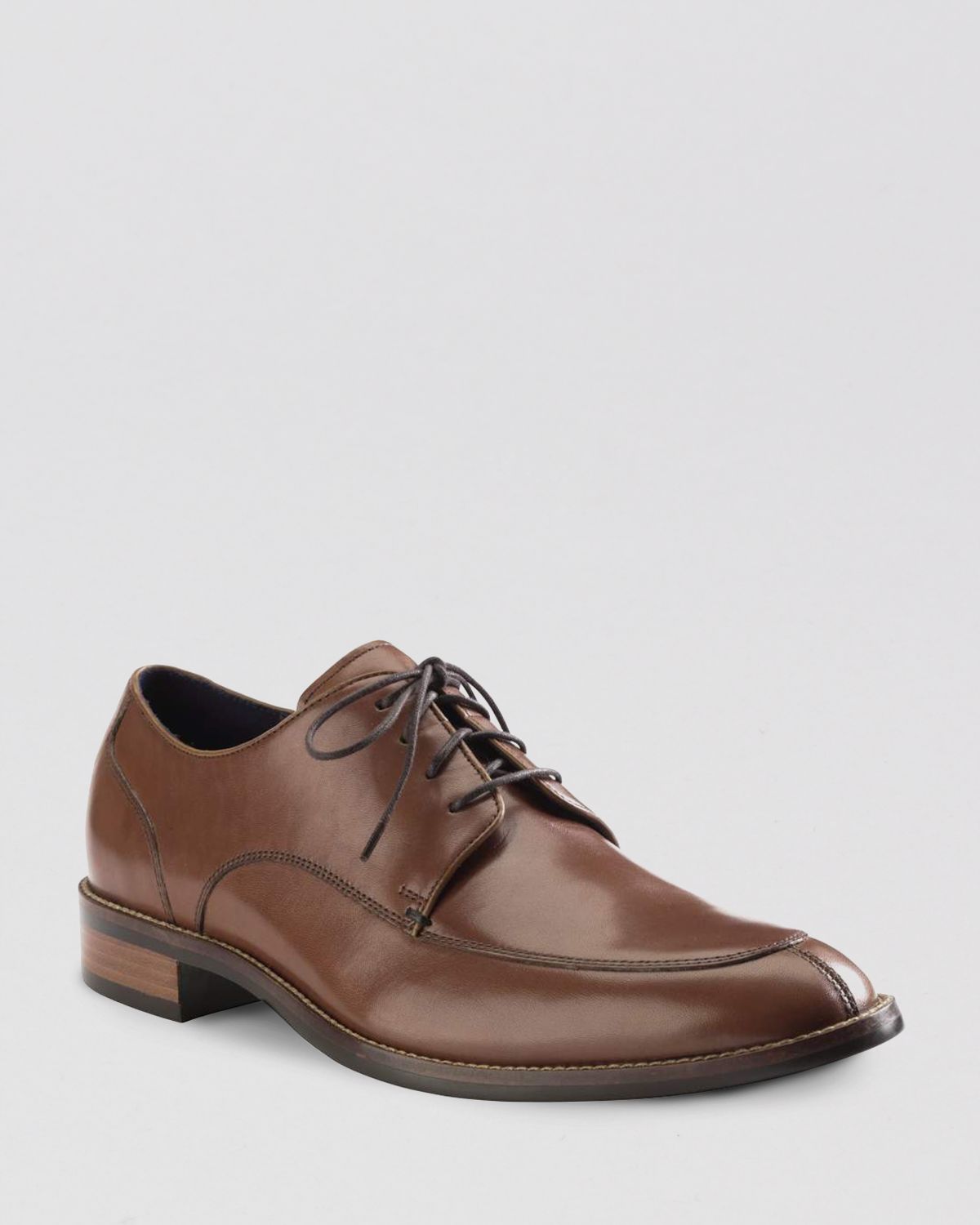 Cole Haan Lenox Hill Leather Split Toe Oxfords in Brown for Men ...