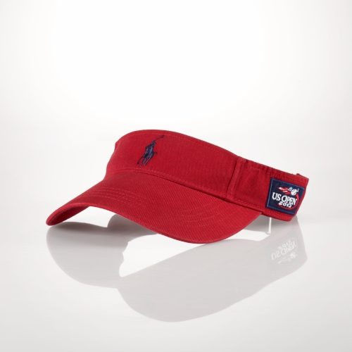 Lyst Polo Ralph Lauren Us Open Chino Sport Visor in Red