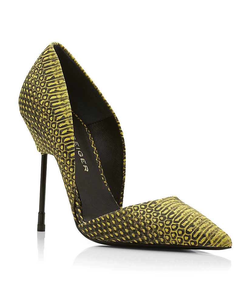 kurt geiger green heels