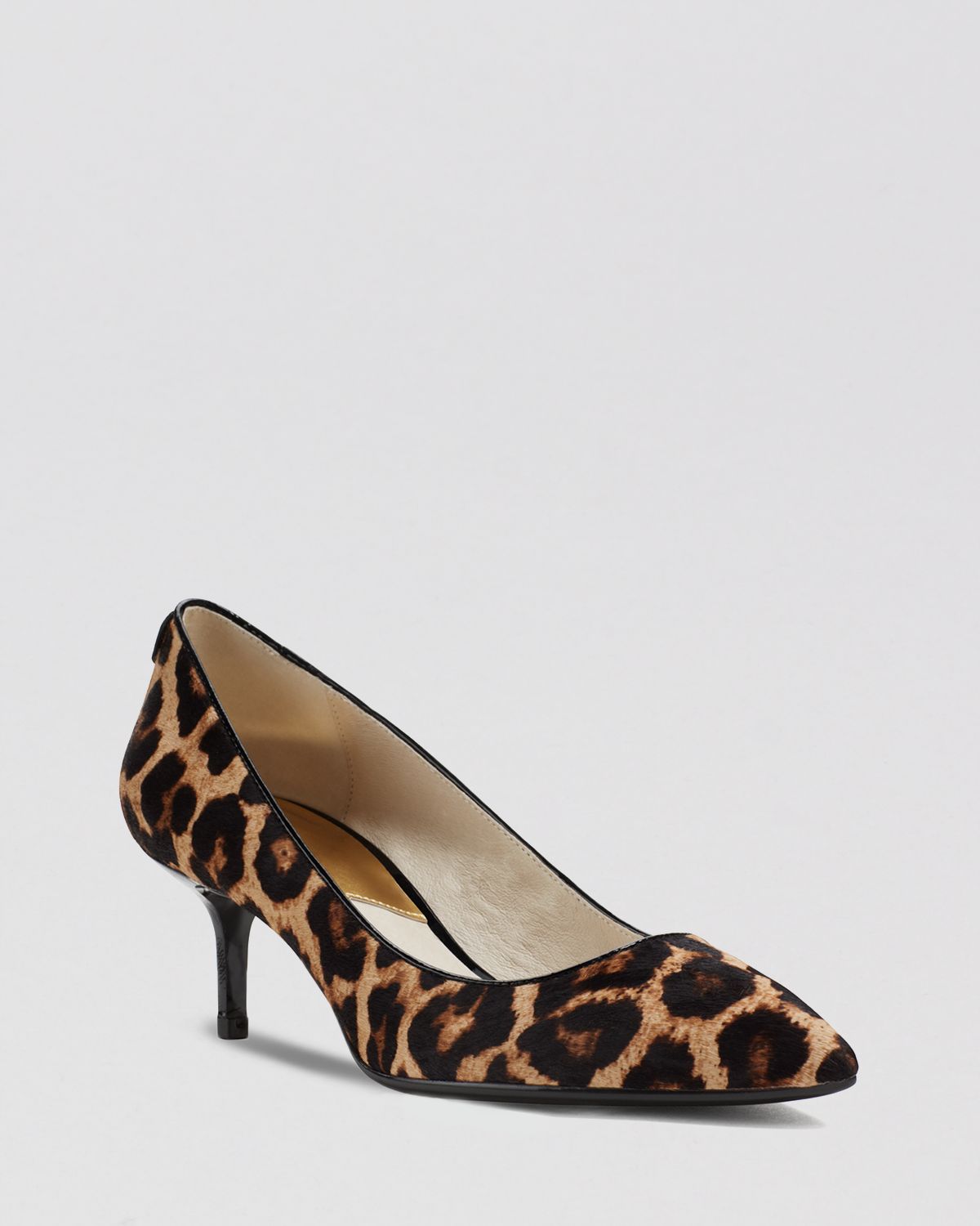 Lyst Michael Michael Kors Pumps Mk Flex Leopard Print Kitten Heel   Michael By Michael Kors Naturalleopard Pumps Mk Flex Leopard Print Kitten Heel Product 1 12409867 087885564 