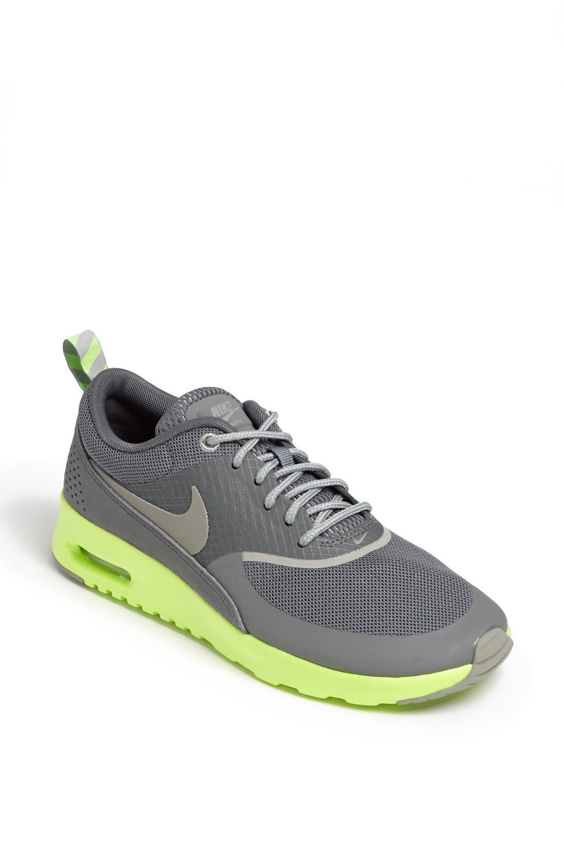 Nike Air Max Thea Sneaker in Yellow (Mercury Grey/ Flash Lime) | Lyst