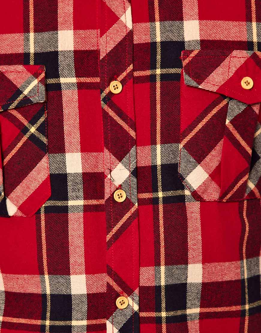 nudie jeans flannel shirt