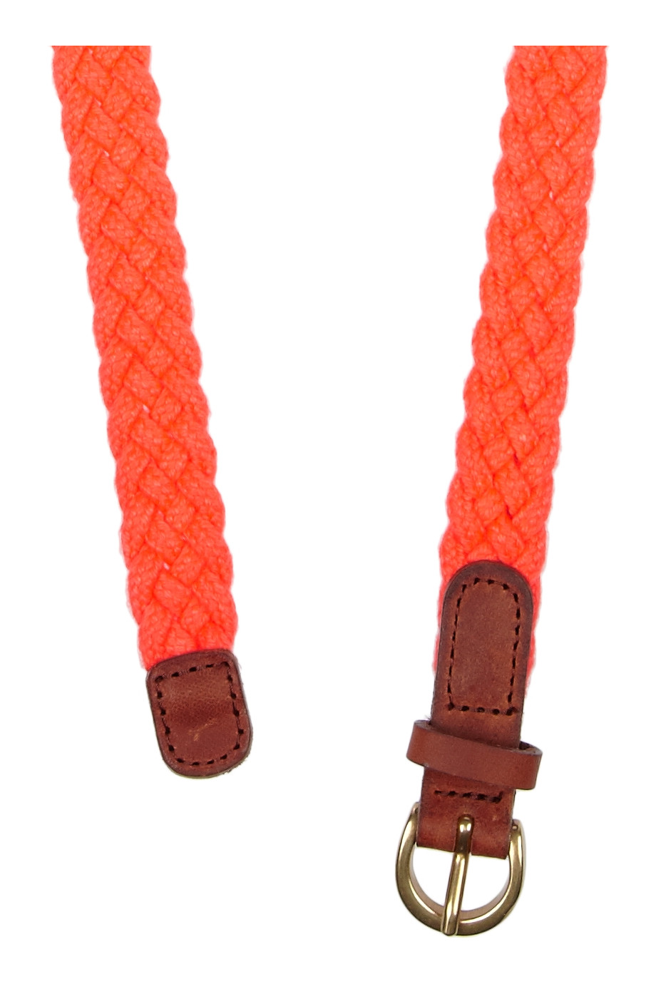 J.Crew Braided Cotton Canvas Rope Belt in Orange Lyst
