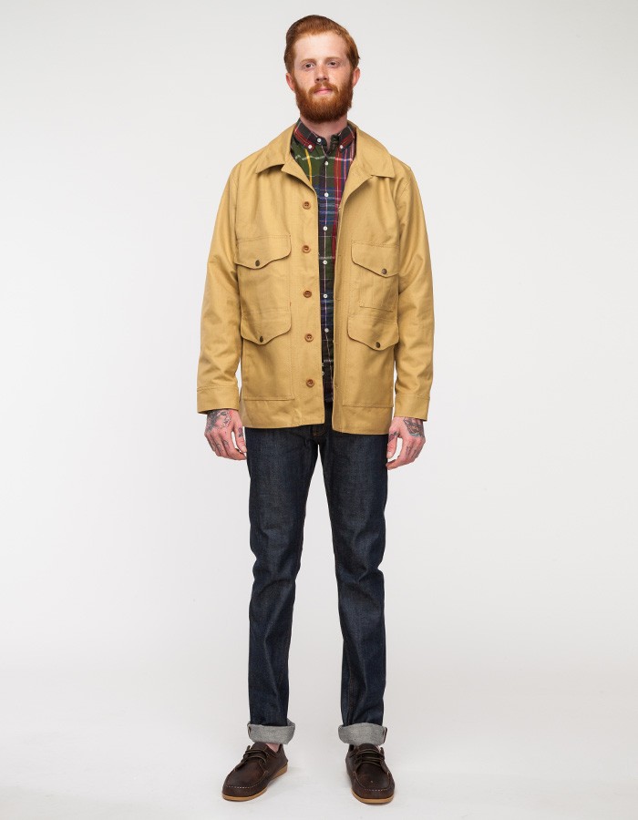 Lyst - Filson Tin Cloth Lined Guide Cruiser in Yellow for Men