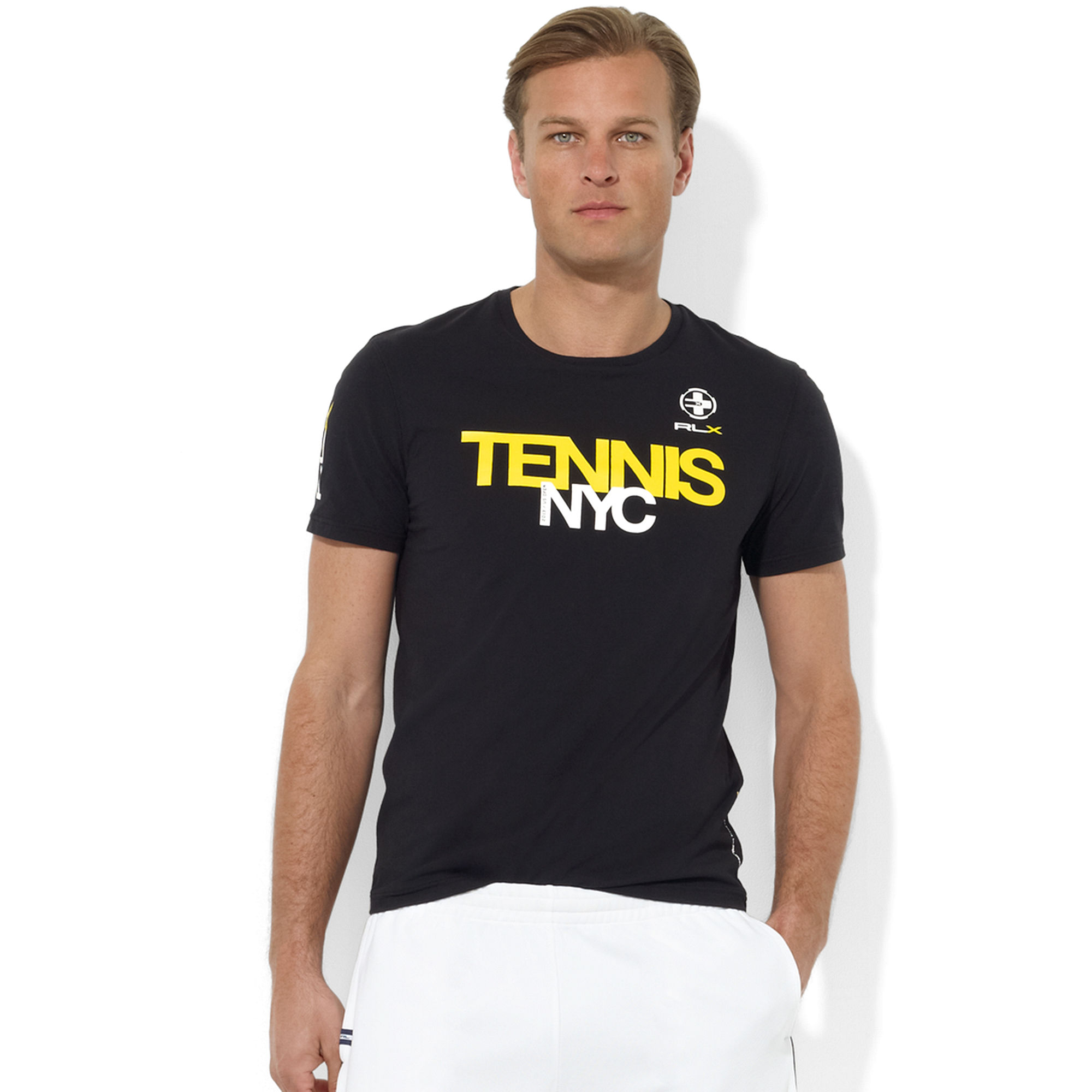 Ralph Lauren Rlx Shortsleeve Us Open Tennis Nyc Performance Tshirt in ...