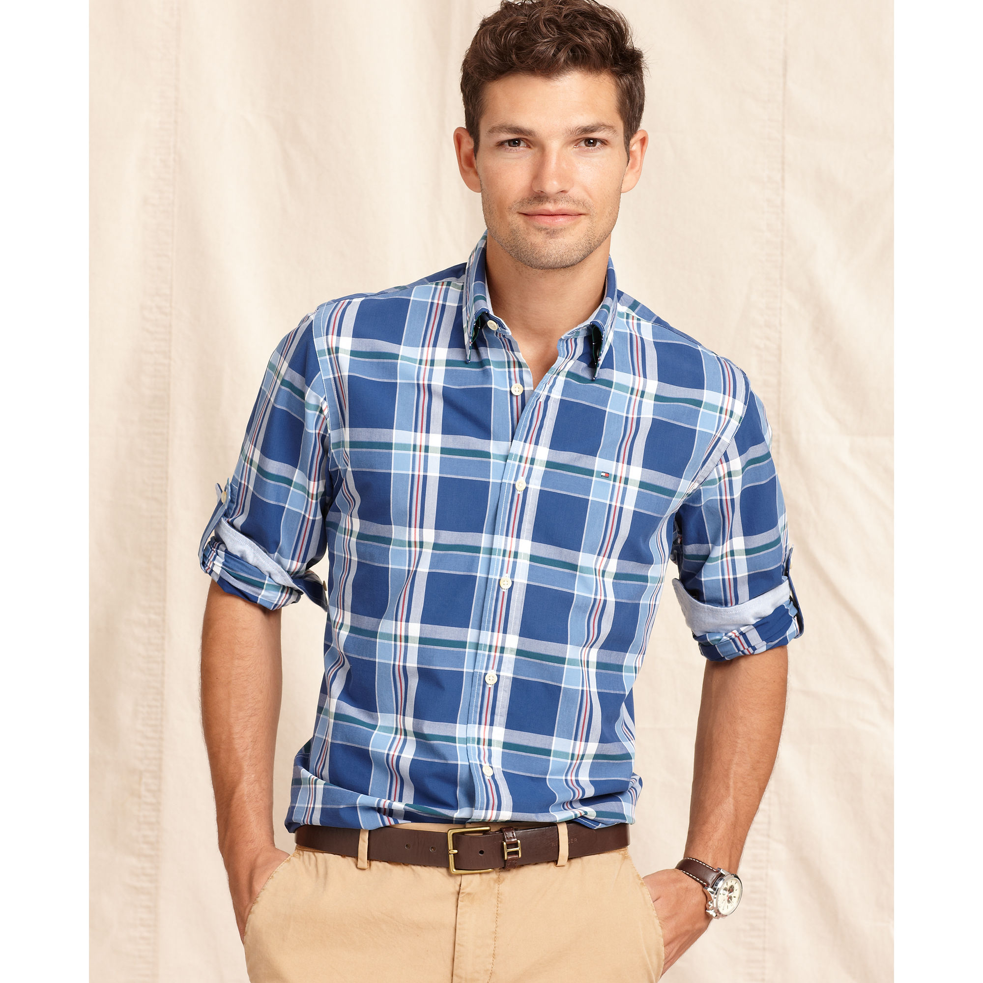tommy hilfiger slim fit shirt