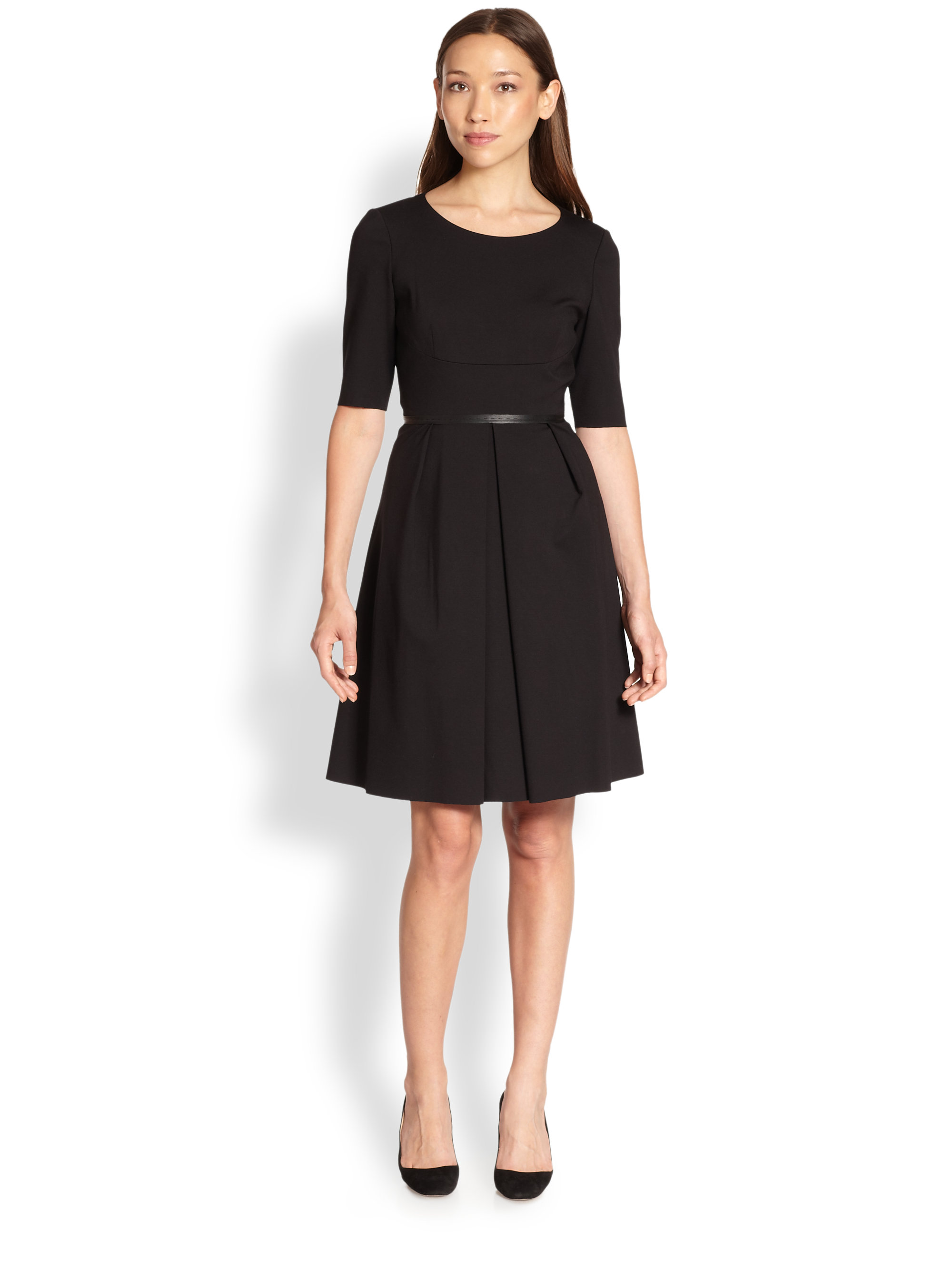 Elie tahari Diana Dress in Black | Lyst