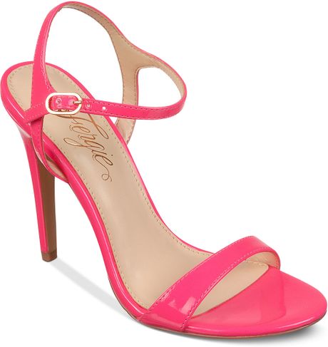 Fergie Roxane Dress Sandals in Pink (fuschia) | Lyst