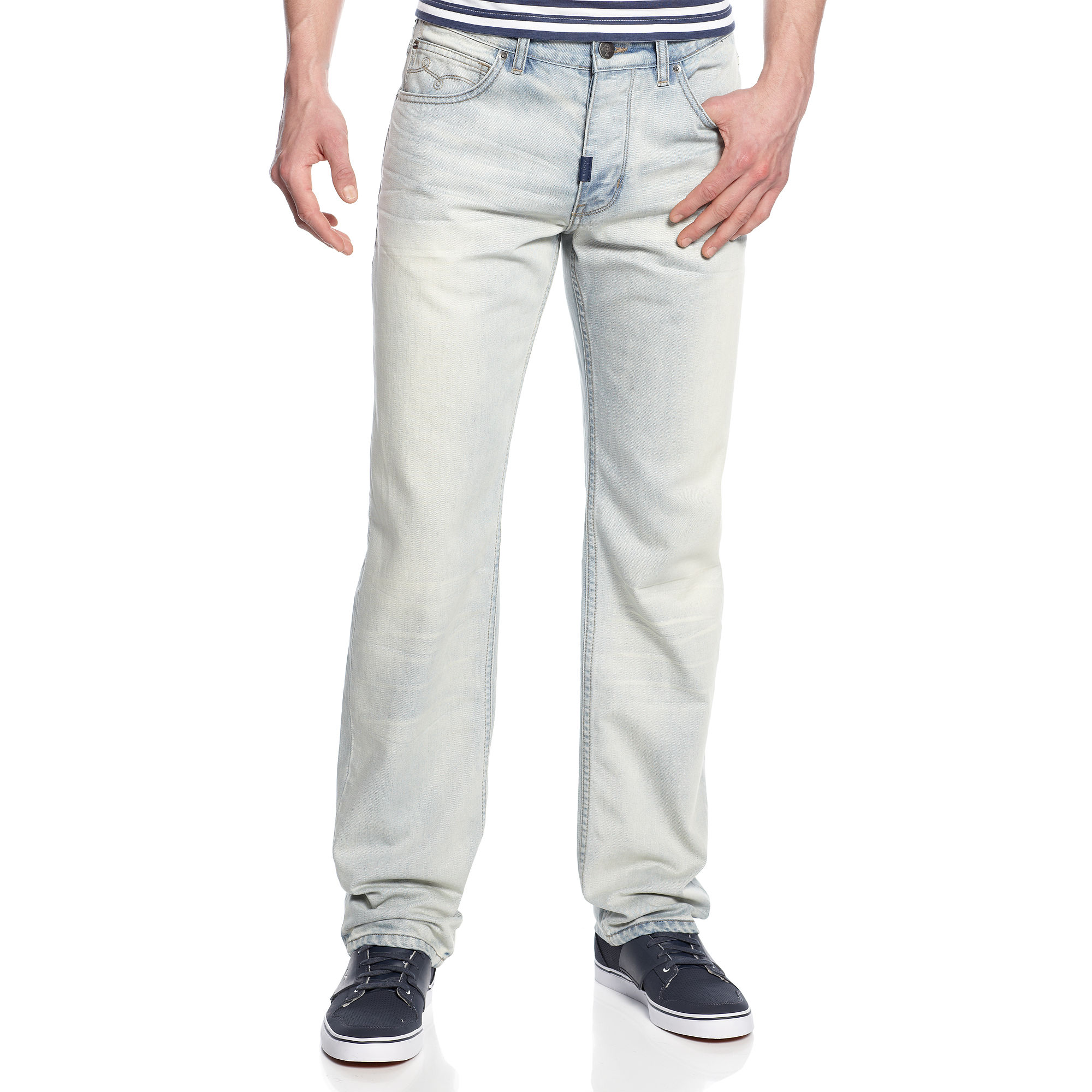 white washed jeans