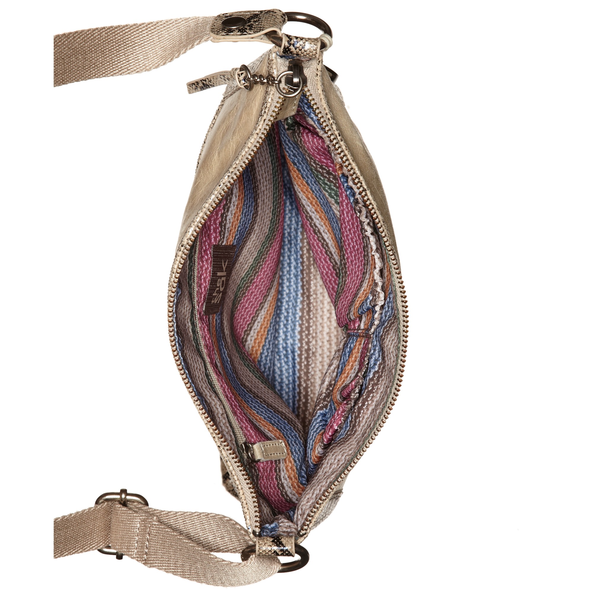 The sak Iris Leather Crossbody Bag in Yellow Lyst