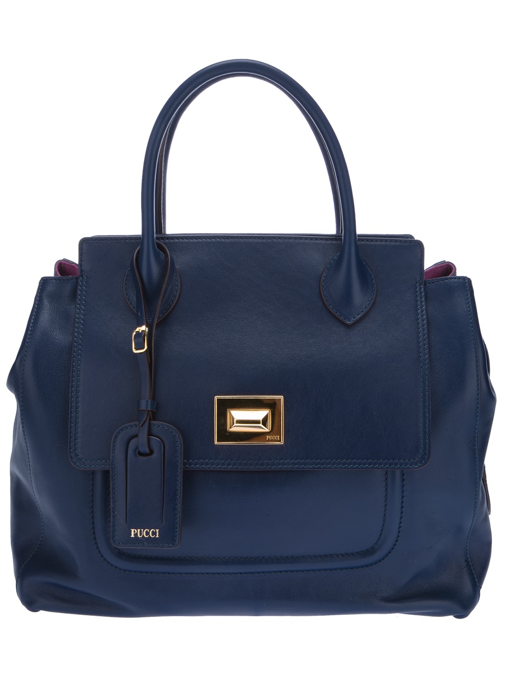 Emilio Pucci Tote Bag in Blue (navy) | Lyst