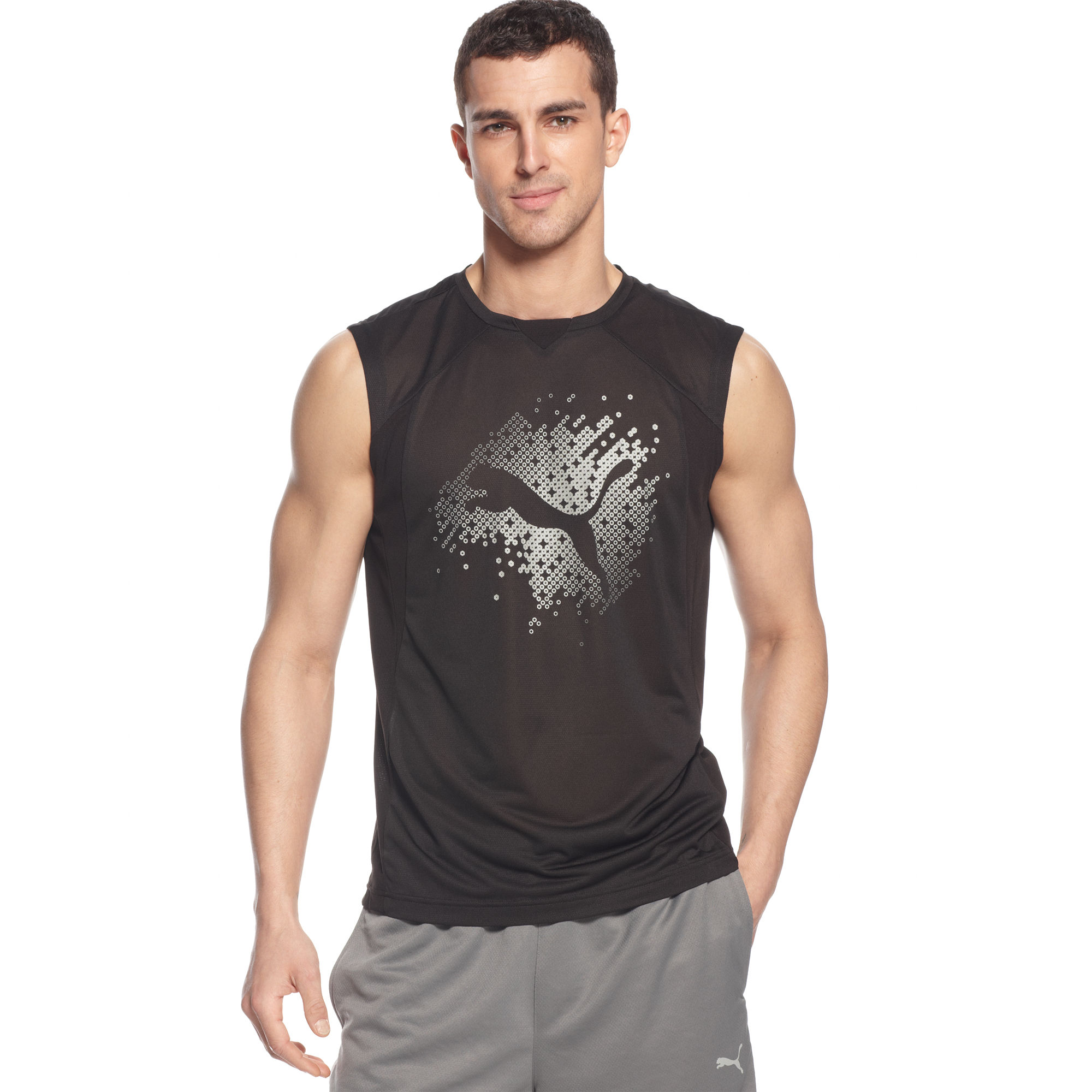 puma sleeveless t shirts