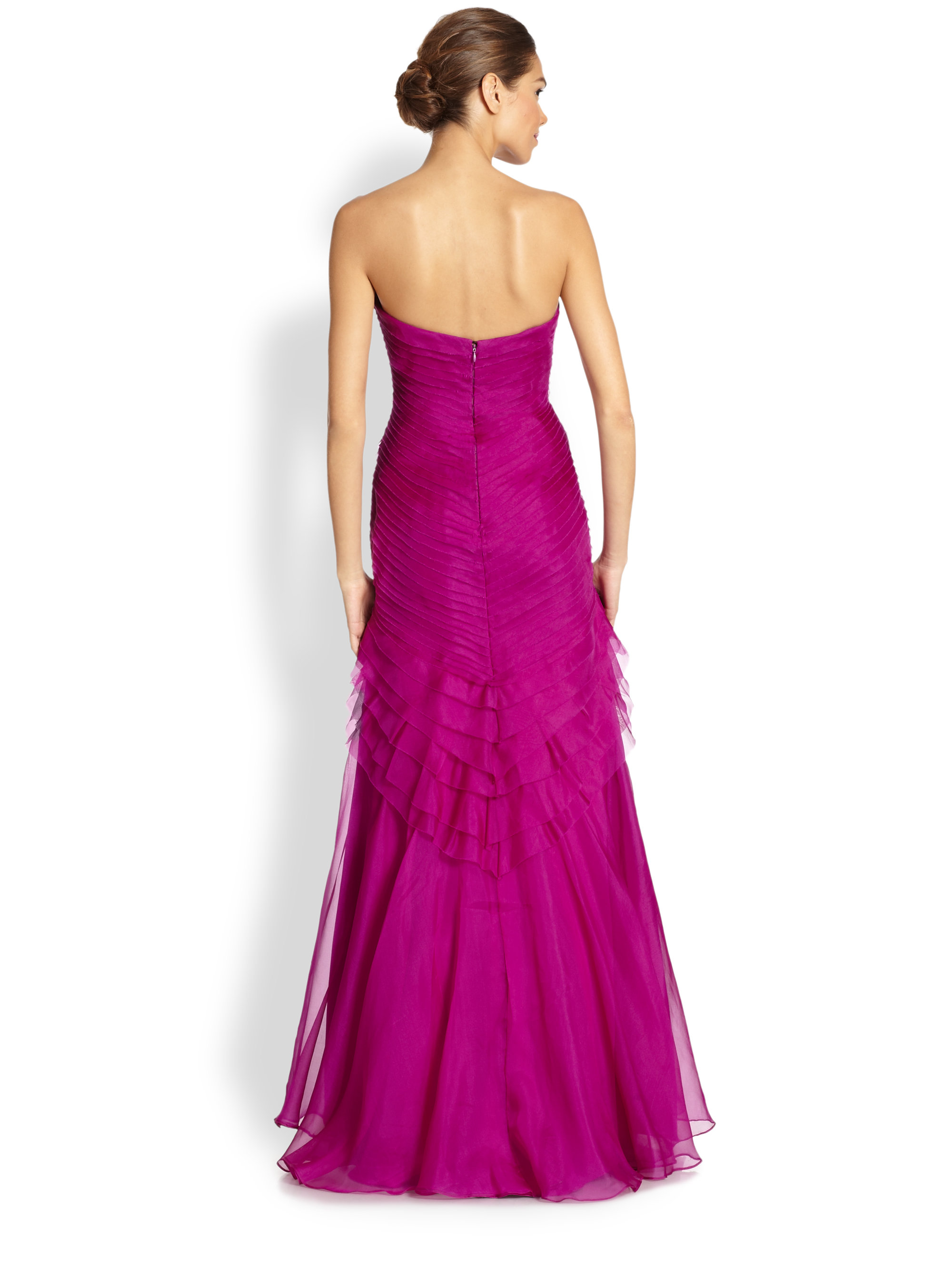 soft organza gown