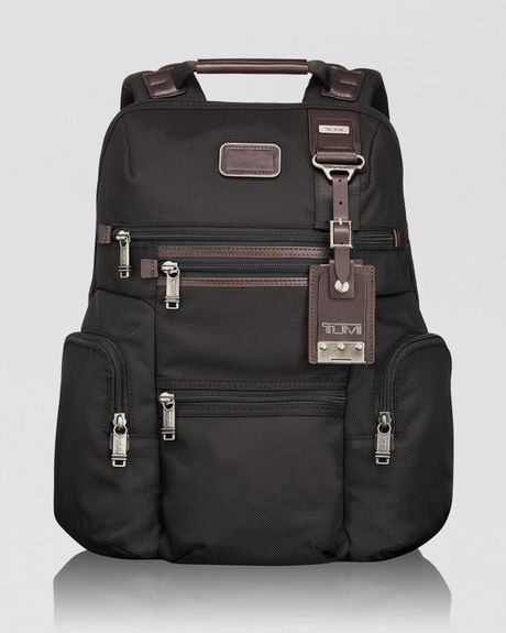 Tumi Alpha Bravo Knox Backpack in Black for Men (Hickory) | Lyst