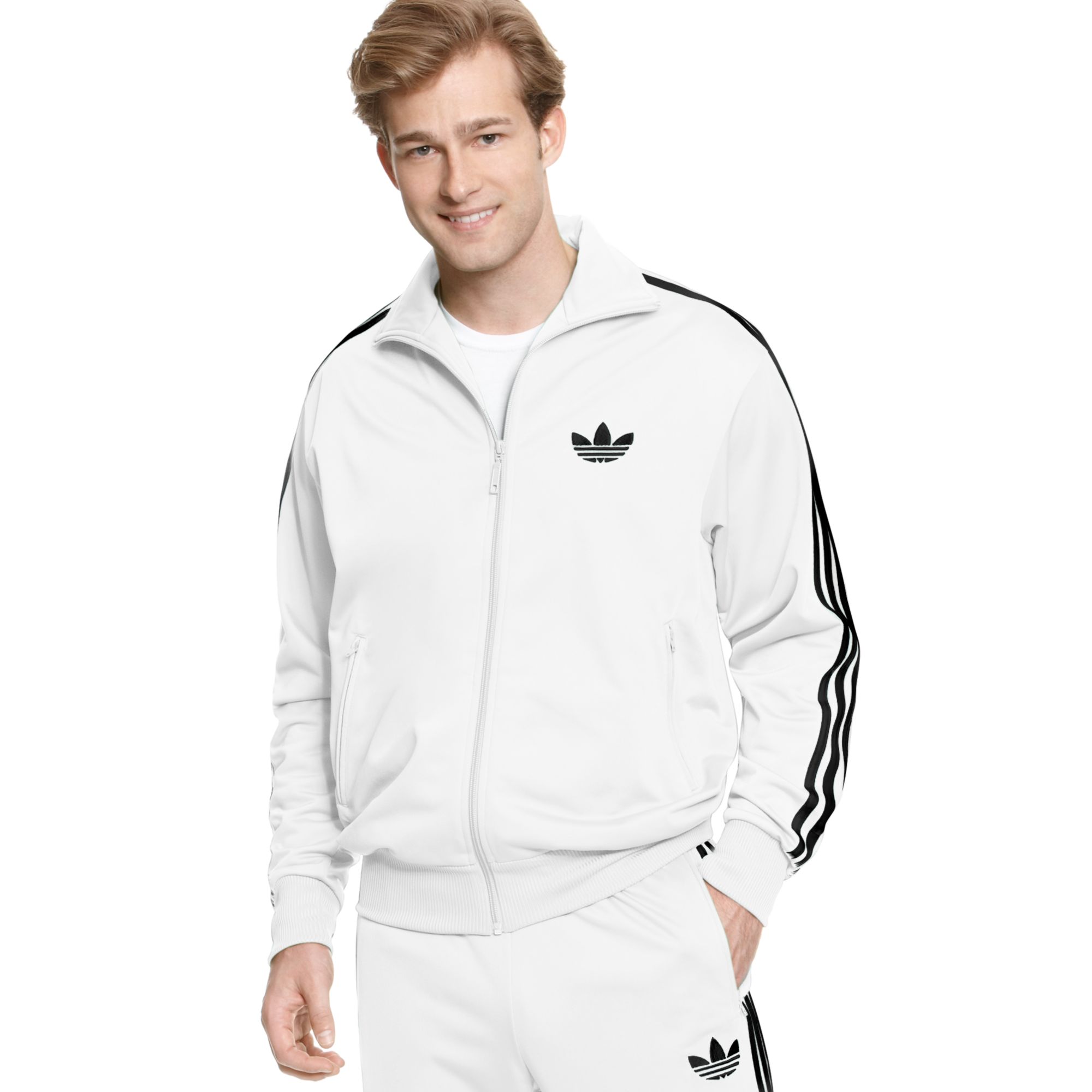 Lyst - Adidas Adi Firebird Track Jacket in White for Men