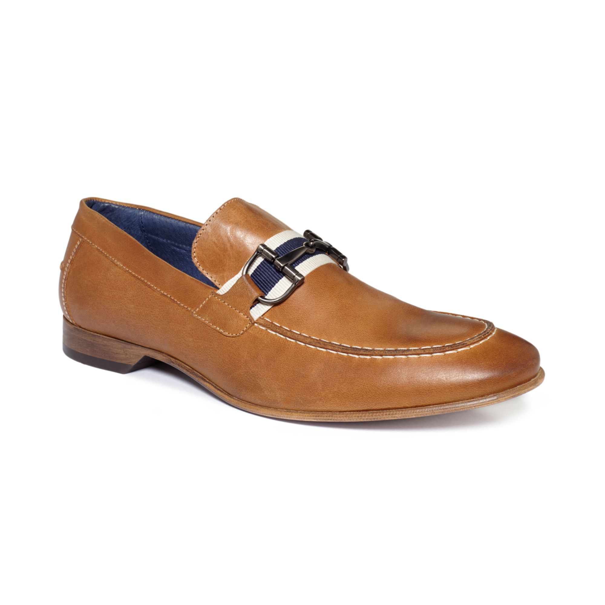 Kenneth Cole Reaction Roof Top Bit Loafers in Brown for Men (cognac) | Lyst