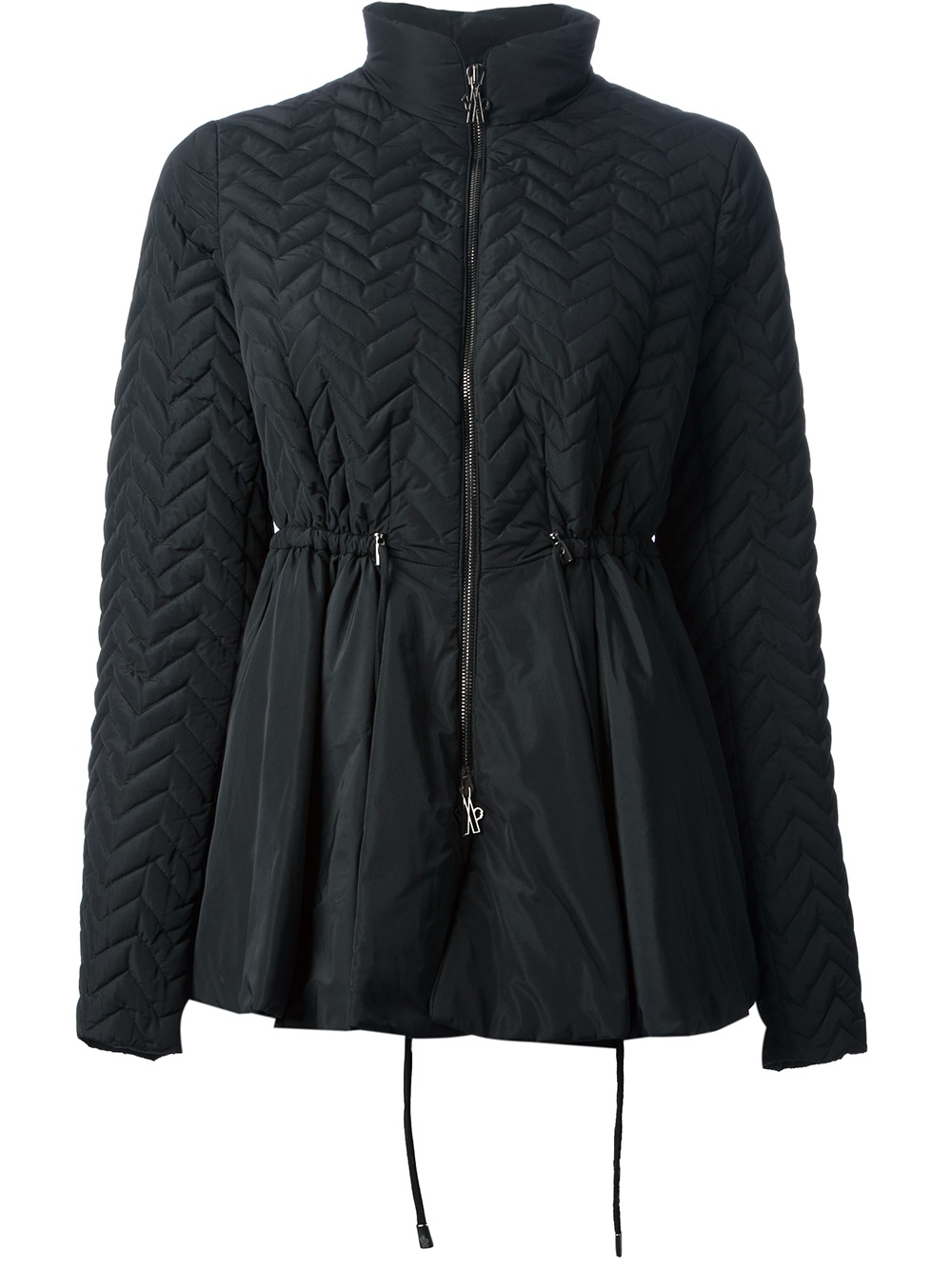moncler flared quilted coat moncler flared quilted coat