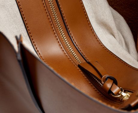Zara Shopper Bag in Brown (Leather) | Lyst
