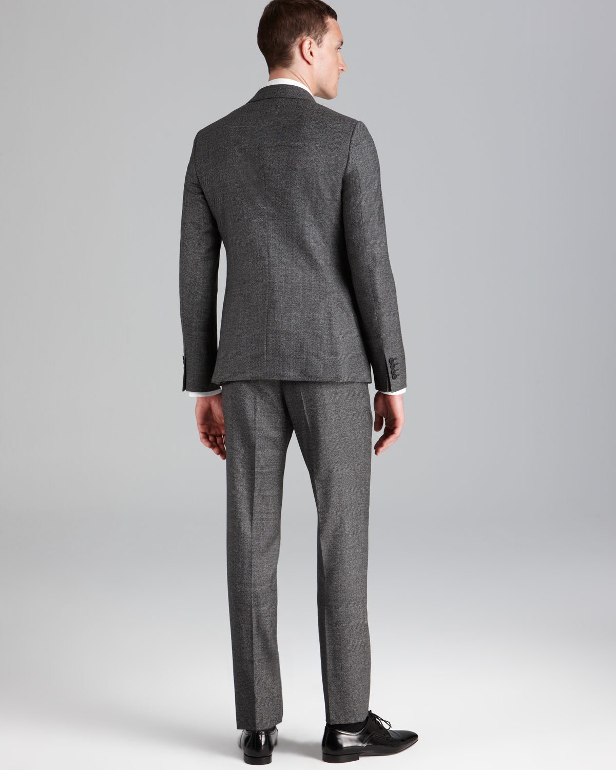 Lyst - Burberry London Sandhurst Glen Plaid Travel Suit Slim Fit in ...