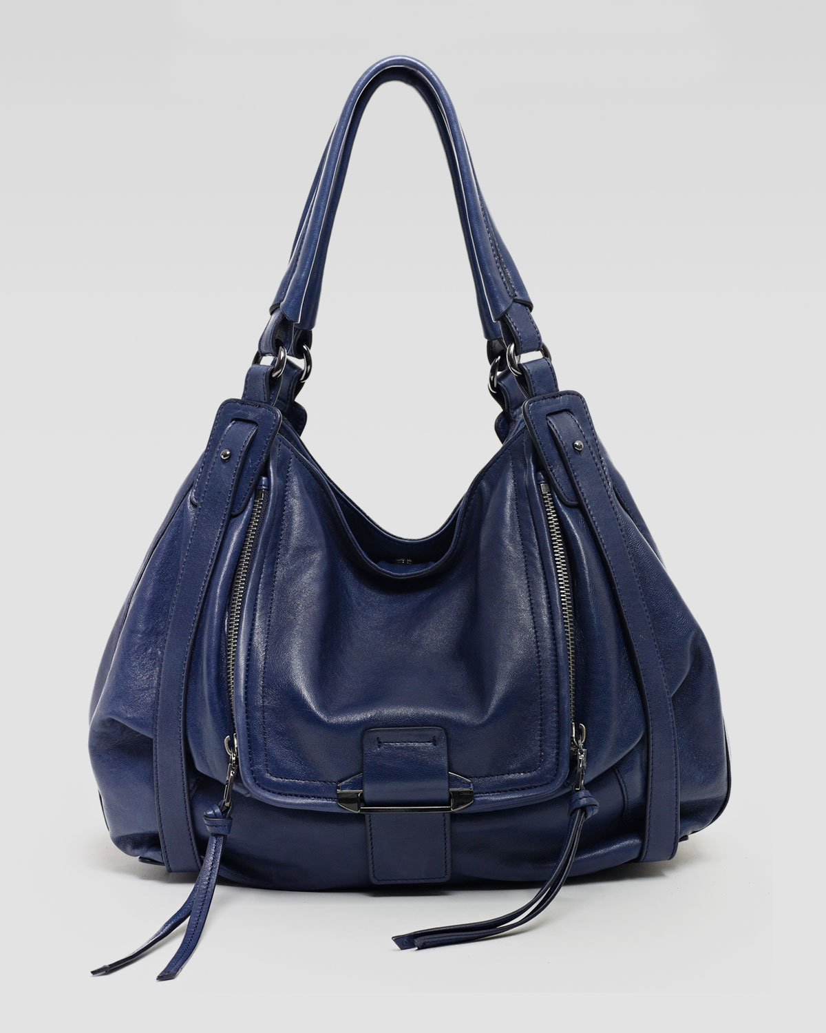 Lyst - Kooba Jonnie Hobo Bag Navy in Blue