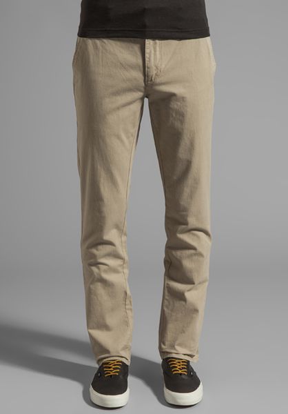 Rvca All Time Chino Pant in Beige in Beige for Men (Khaki) | Lyst