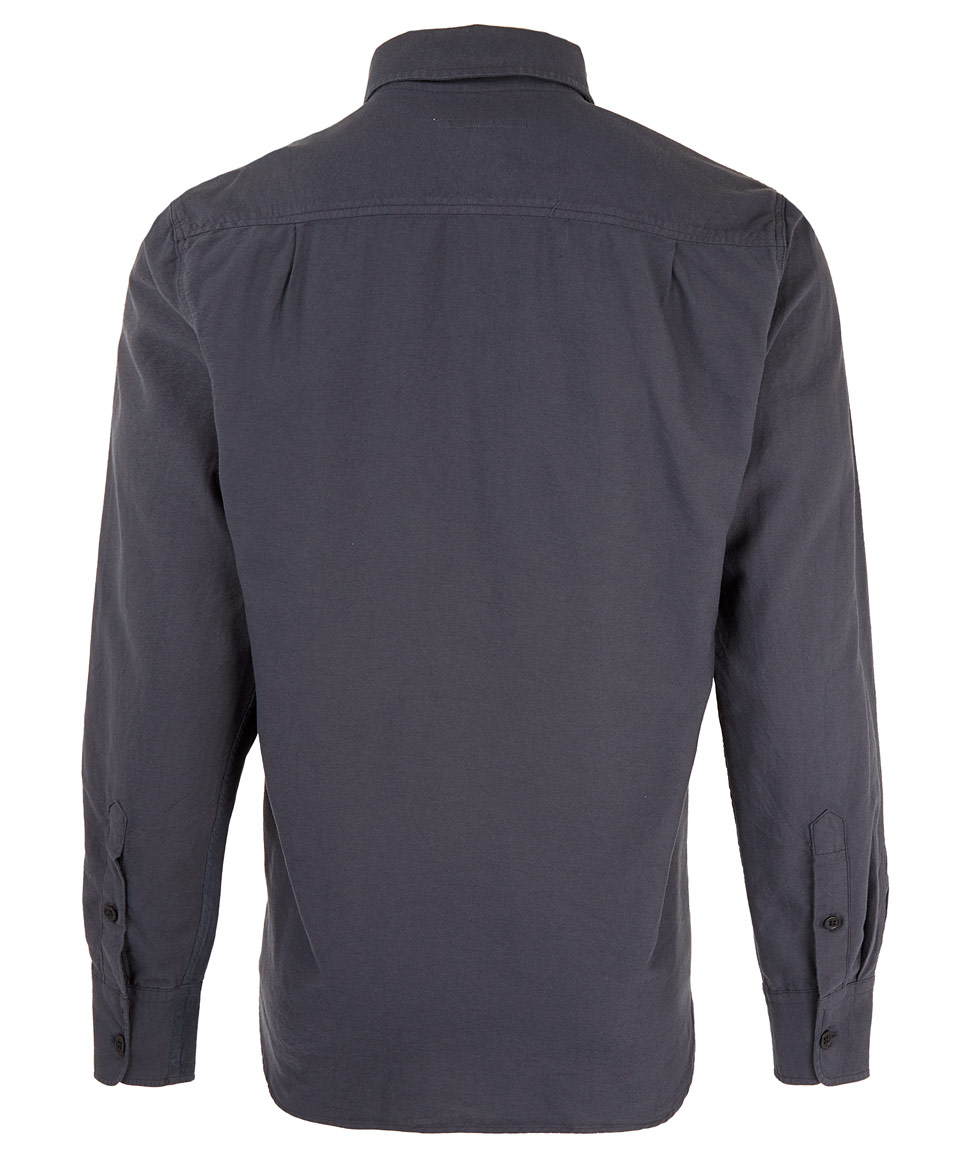 Lyst - Ymc Navy Zip Pocket Needlecord Shirt in Blue for Men