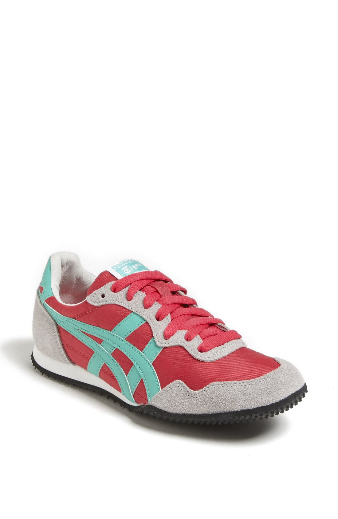 Onitsuka tiger Serrano Sneaker in Gray (Raspberry/ Green) | Lyst