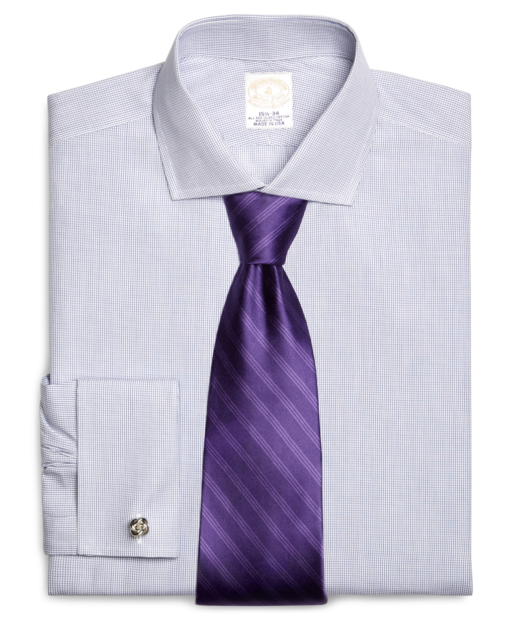 Lyst - Brooks Brothers Golden Fleece® Madison Fit French Cuff Small ...