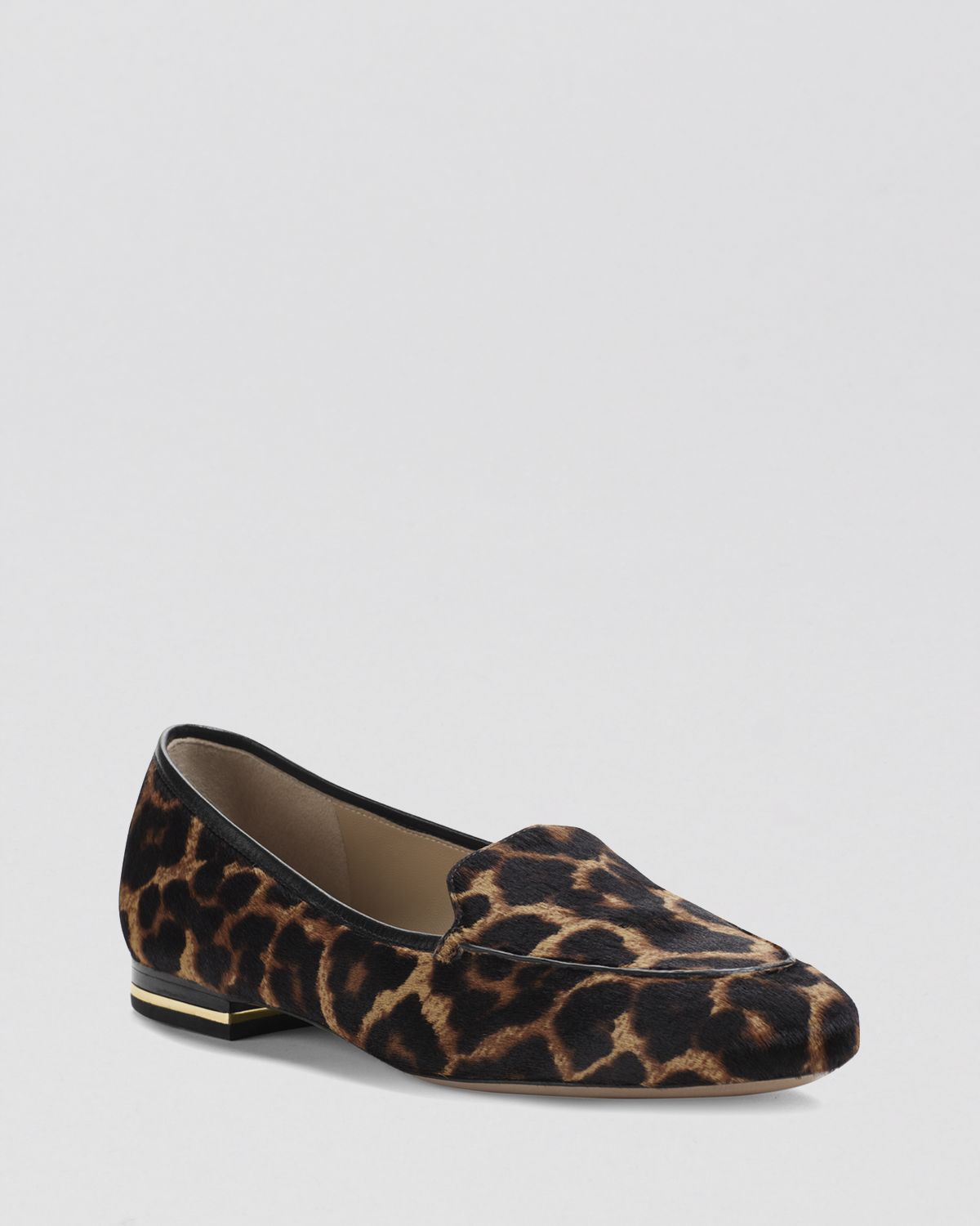 Michael kors Loafer Flats Jeslyn Slip On Leopard Print | Lyst