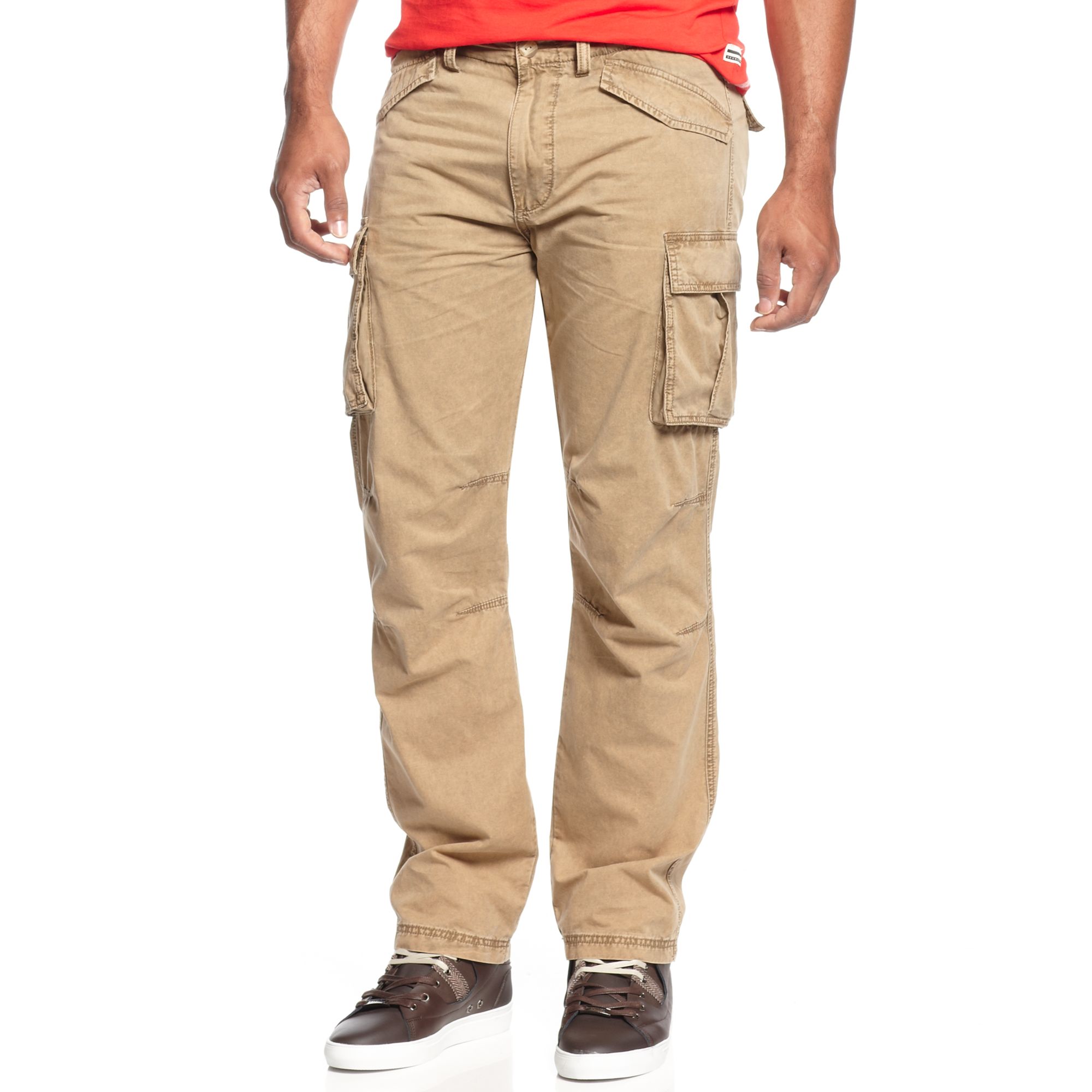 Sean John Army Cargo Pants in Khaki for Men (Dark Khaki) | Lyst