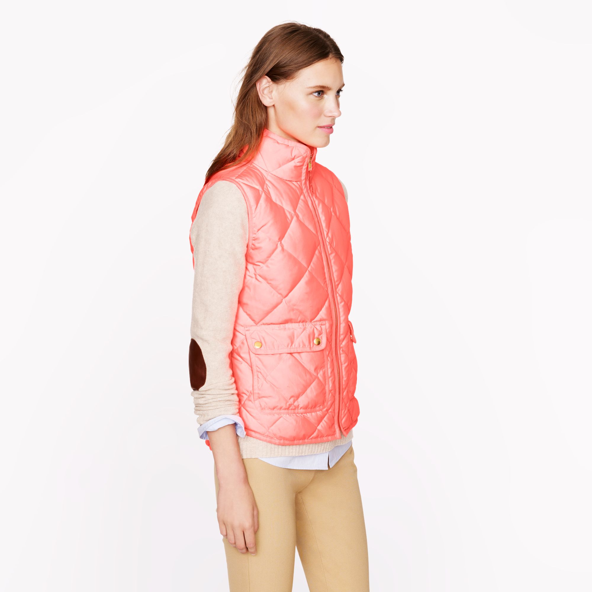j crew excursion quilted vest