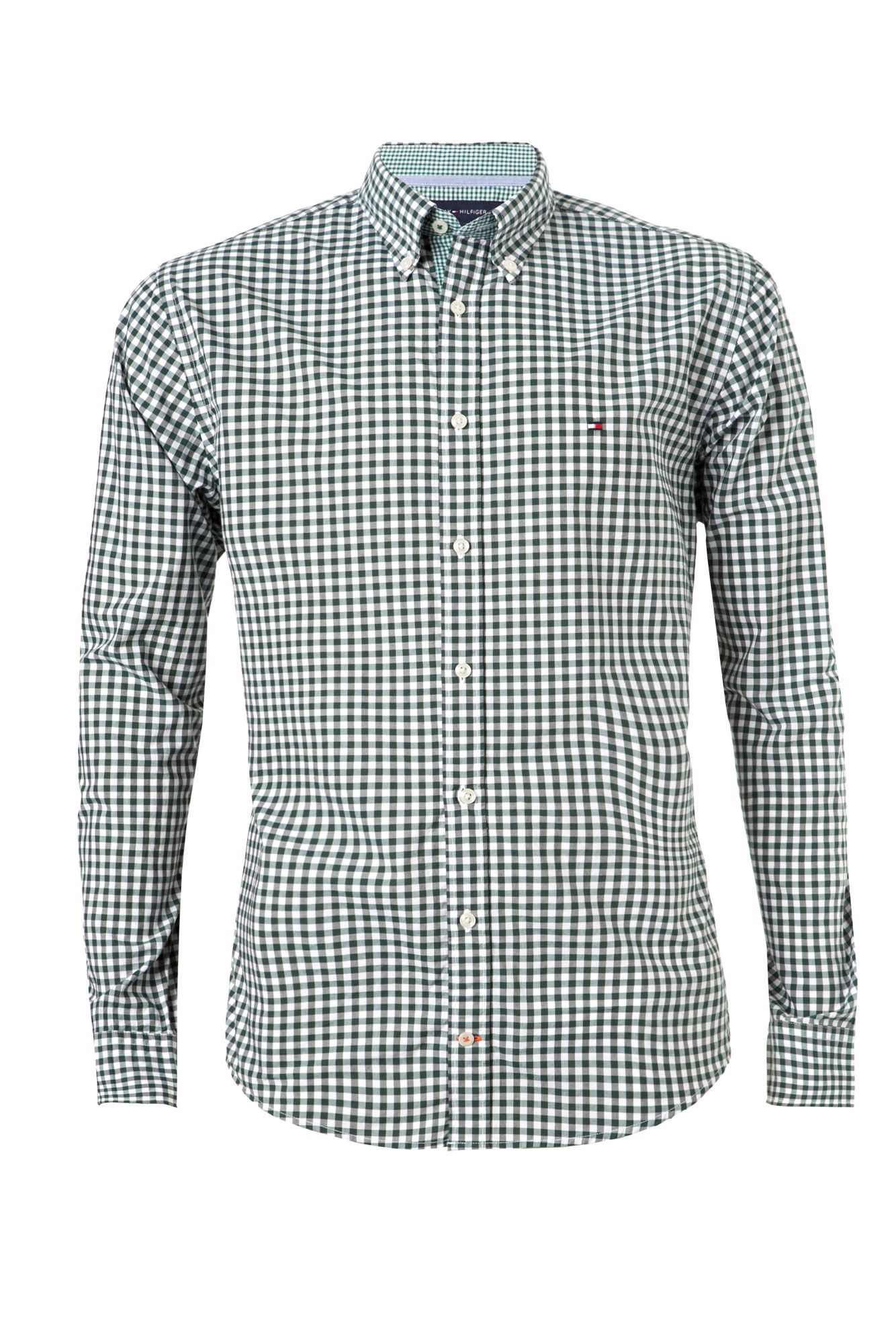 Tommy Hilfiger Madison Check Shirt in Green for Men | Lyst