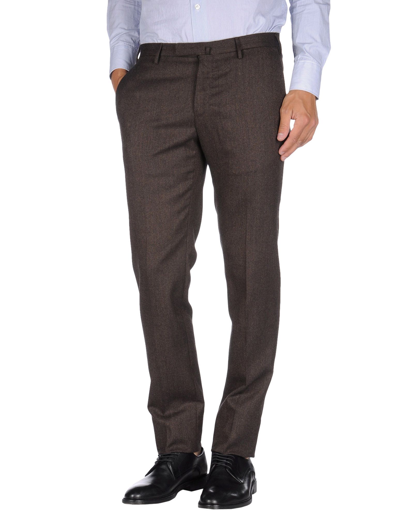 Incotex Dress Pants in Brown for Men (Dark brown) | Lyst