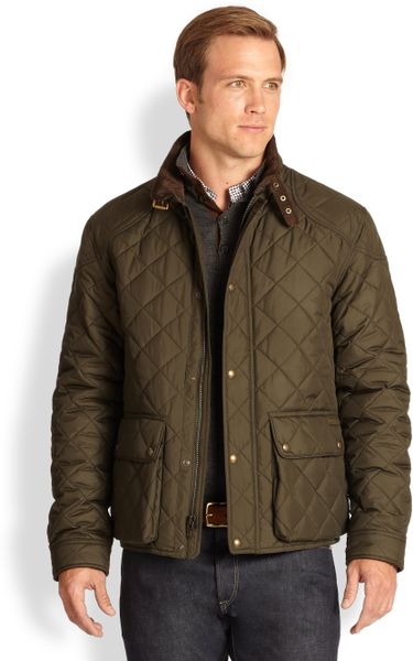 Polo Ralph Lauren Cadwell Quilted Bomber Jacket in Green for Men (DARK ...