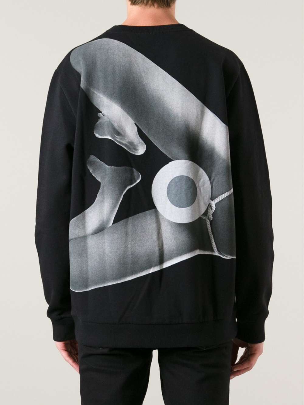 Givenchy Printed Sweatshirt in Black for Men | Lyst