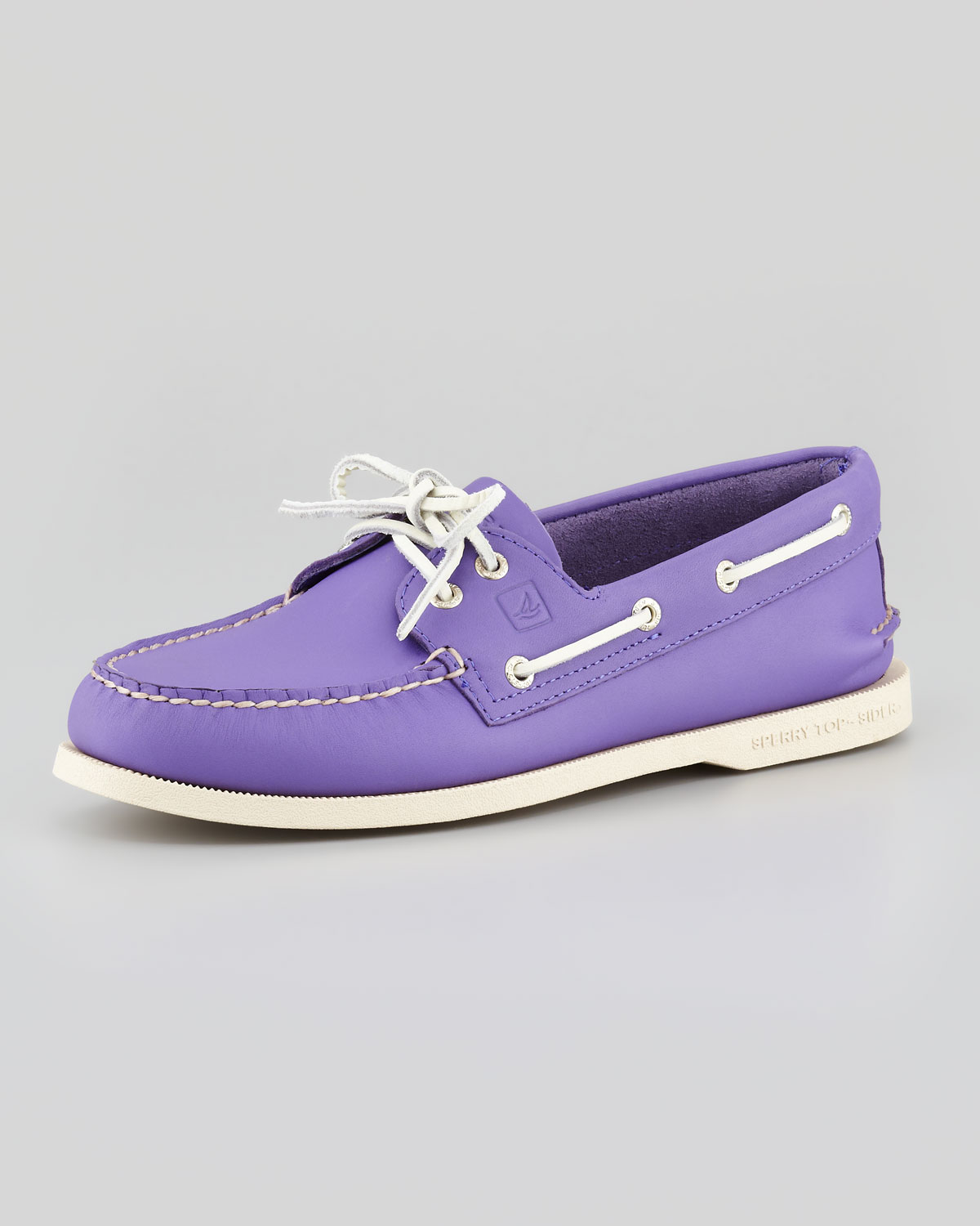 Sperry top-sider Authentic Original Boat Shoe Purple in Purple for Men ...